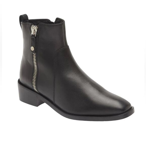 NWOT Aquatalia Colbie Weatherproof Black Booties – Sz 9M - Picture 1 of 10